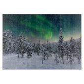 IJs en sneeuw | Winterlandschap in Finland Snijplank (Voorkant)