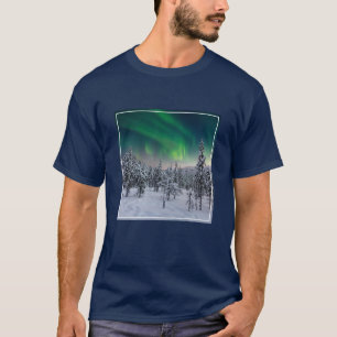 IJs en sneeuw Winterlandschap in Finland T-shirt