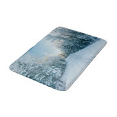 IJs en sneeuw | Winterweg Rusland, Siberië Badmat (Gekanteld)