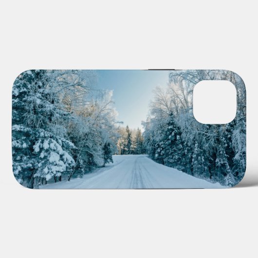 IJs en sneeuw | Winterweg Rusland, Siberië Case-Mate iPhone Case (Achterkant (horizontaal))