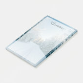 IJs en sneeuw | Winterweg Rusland, Siberië Post-it® Notes (Schuin)