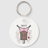 Ijs en tong sleutelhanger (Voorkant)