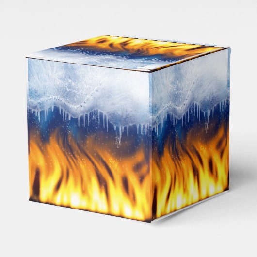 IJs en vlam Bedankdoosjes (Voorkant Zijde)