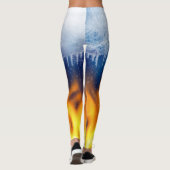 IJs en vlam Leggings (Achterkant)