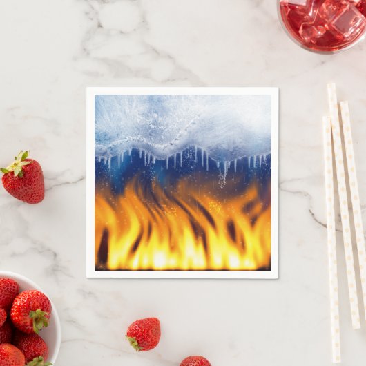 IJs en vlam Servetten (Insitu)