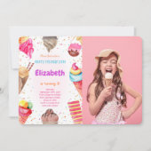 Ijs Foto Uitnodiging (Voorkant)