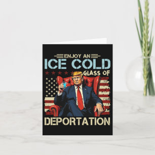 IJs Geniet van een ijskoude GL van Deportatie 2025 Kaart