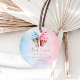 IJs Geslacht onthullen wat is de scoop Bedankjes Labels