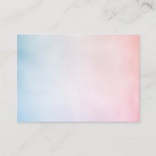 IJs Geslacht onthullen wat is de scoop Informatiekaartje (Achterkant)