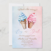 IJs Geslacht onthullen wat is de scoop Kaart (Voorkant)