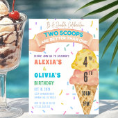 IJs gezamenlijke verjaardag broers en zussen gecom Kaart