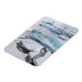 Ijs Gletsjerformaties In Winter Magneet (Linkerzijde)