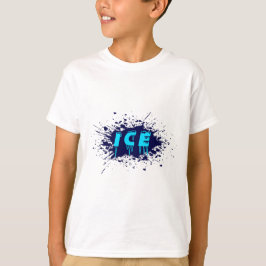 Ijs Graffiti Typografie Stedelijk Straatkunstontwe T-shirt