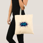 Ijs Graffiti Typografie Stedelijk Straatkunstontwe Tote Bag (Voorkant (product))