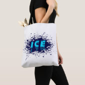 Ijs Graffiti Typografie Stedelijk Straatkunstontwe Tote Bag (Dichtbij)