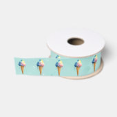 Ijs Grosgrain Lint (Spoel)