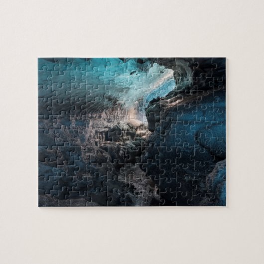 Ijs grot interieur legpuzzel (Horizontaal)