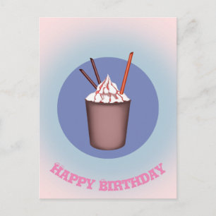 Ijs Happy Birthday 4 Feestdagenkaart