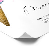 IJs - herinneringen met de bruid Poster (Hoek)