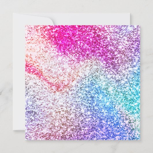 IJs Het is een meisje Dank je Kaart (Achterkant)