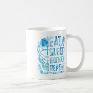 Ijs Hockey Eten Slapen Hockey Herhalen Grappige Je Koffiemok