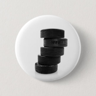 Ijs hockey puck... knop ronde button 5,7 cm