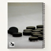 Ijs Hockey Pucks School Notitieboek (Achterkant)