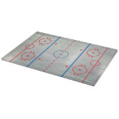 (IJs) Hockey Rink Ice Cutting Board Snijplank (Hoek)