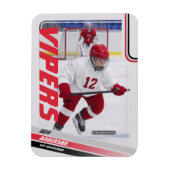 Ijs Hockey Ruilkaart Magneet (Verticaal)