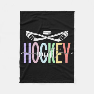 Ijs Hockey Tante Boho Ijs Hockey Speler Tante Fleece Deken