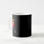Ijs-hockeyspeler van de Vos  Koffiemok (Voorkant links)
