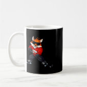 Ijs-hockeyspeler van de Vos  Koffiemok (Links)