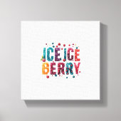 IJs, Ice Berry Canvas Afdruk (Voorkant)