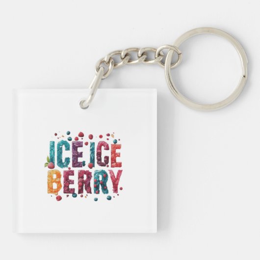 IJs, Ice Berry Sleutelhanger (Achterkant)