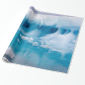 IJs in Antarctica Cadeaupapier (Uitgerold)