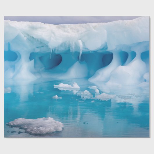 IJs in Antarctica Cadeaupapier (Vlak)