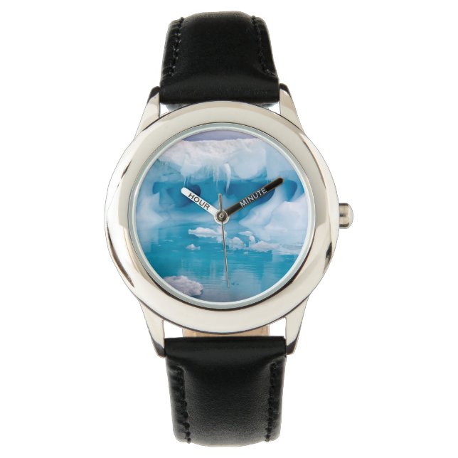 IJs in Antarctica Horloge (Voorkant)