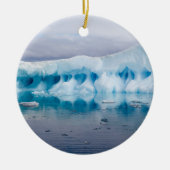 IJs in Antarctica Keramisch Ornament (Voorkant)