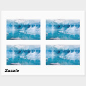 IJs in Antarctica Rechthoekige Sticker (Vel)