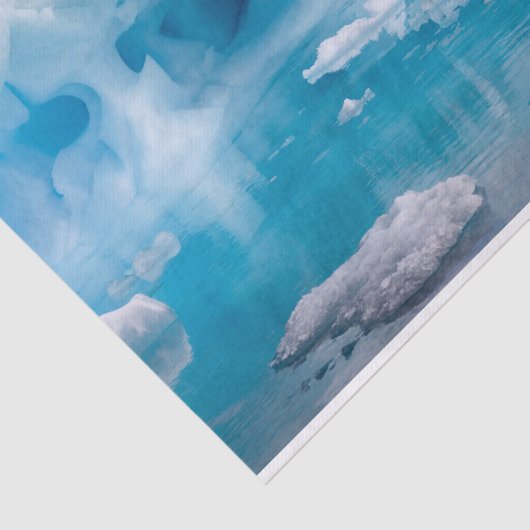 IJs in Antarctica Tissuepapier (Detail)