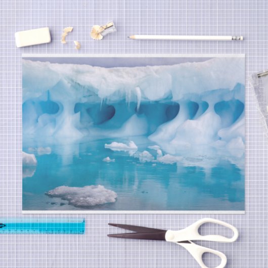 IJs in Antarctica Tissuepapier (Craft)