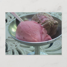 IJs in een kom Briefkaart