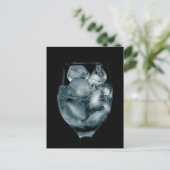 IJs in glas Briefkaart (Staand voorkant)