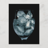 IJs in glas Briefkaart (Voorkant)