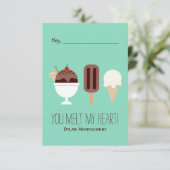 Ijs Kaart (Staand voorkant)