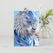 IJs Kat Feestdagenkaart (Staand voorkant)