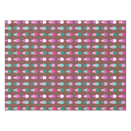 IJs kegeltjes tafelkleed (Voorkant (Horizontaal))