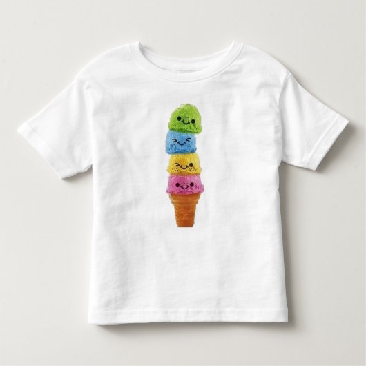 ijs kinder shirts (Voorkant)