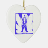 Ijs Klim Baby Keramisch Ornament (Rechts)