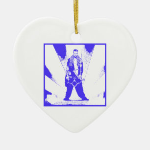 Ijs Klim Baby Keramisch Ornament